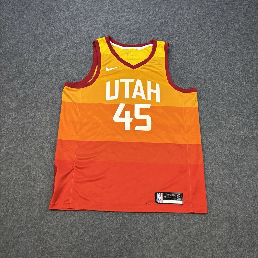 Nike Utah Jazz Donovan Mitchell #45 City Edition Swingman Jersey Men’s Sz XL